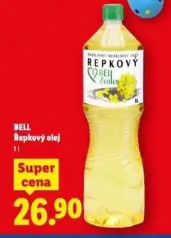 Lidl Bell řepkový olej nabídka