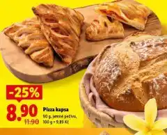 Lidl Pizza kapsa nabídka