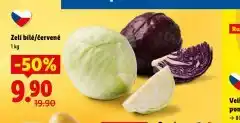 Lidl Zelí bílé nabídka