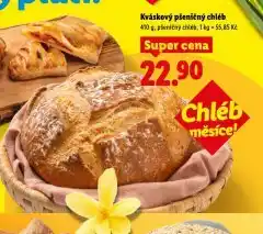 Lidl Kváskový pšeničný chléb nabídka