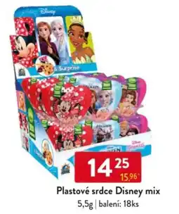 Qanto Plastové srdce Disney mix nabídka