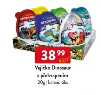 Qanto Vajíčko Dinosaur s překvapením nabídka
