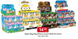 Qanto Vajíčko Peppa Pig, Minions, Jurassic World, Paw Patrol nabídka