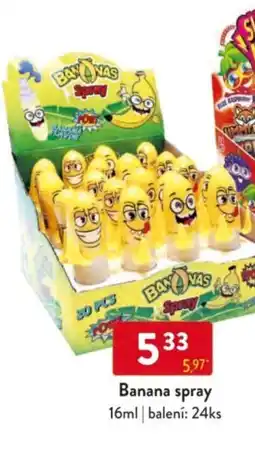 Qanto Banana spray nabídka