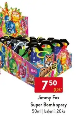 Qanto Jimmy Fox Super Bomb spray nabídka