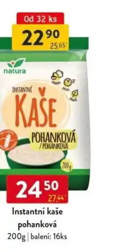 Qanto Natura Instantní kaše pohanková nabídka