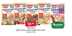 Qanto Dr. Oetker Ovesná kaše jablko a skořice, vanilka, čokoláda, višně, malina nabídka