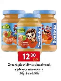 Qanto HELLO Ovocná přesnídávka s broskvemi, s jablky, s meruňkami nabídka