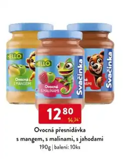 Qanto HELLO Ovocná přesnídávka s mangem, s malinami, s jahodami nabídka