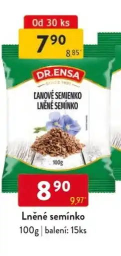 Qanto DR.ENSA Lněné semínko nabídka