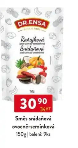 Qanto DR.ENSA Směs snídaňová ovocně-semínková nabídka