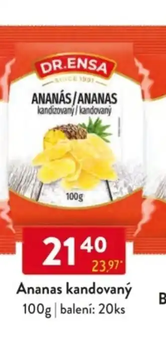 Qanto DR.ENSA Ananas kandovaný nabídka