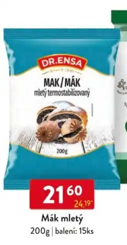 Qanto DR.ENSA Mák mletý nabídka