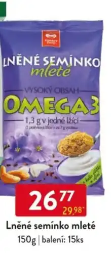 Qanto Lněné semínko mleté nabídka