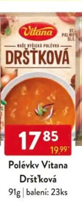 Qanto Polévky Vitana Dršťková nabídka