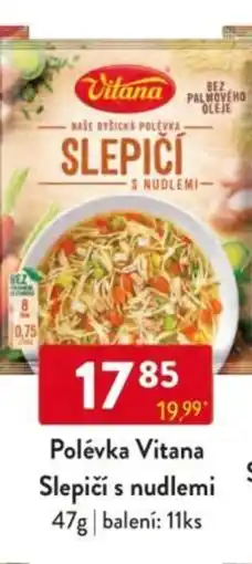 Qanto Polévka Vitana Slepičí s nudlemi nabídka