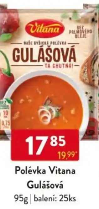 Qanto Polévka Vitana Gulášová nabídka