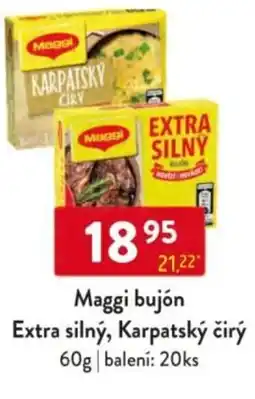 Qanto Maggi bujón Extra silný, Karpatský čirý nabídka