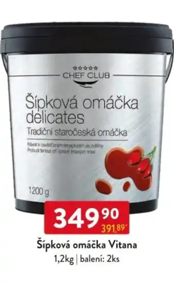 Qanto Šípková omáčka Vitana nabídka