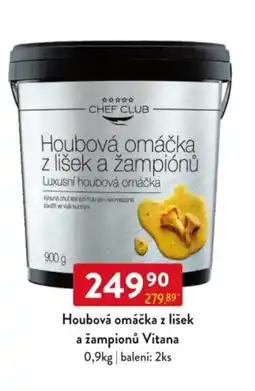 Qanto Houbová omáčka z lišek a žampionů Vitana nabídka