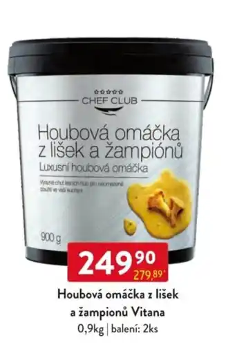 Qanto Houbová omáčka z lišek a žampionů Vitana nabídka