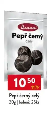 Qanto Pepř černý celý nabídka