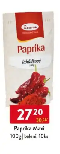 Qanto Paprika Maxi nabídka