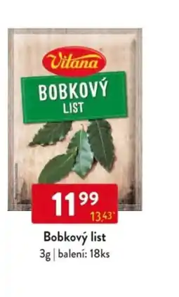 Qanto Vitana Bobkový list nabídka