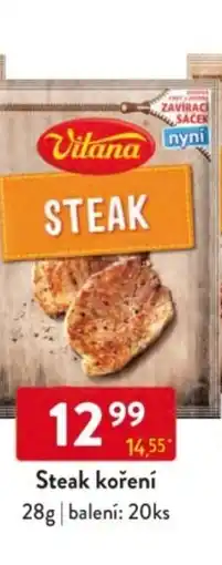 Qanto Vitana Steak koření nabídka