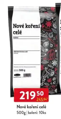 Qanto Nové koření celé nabídka