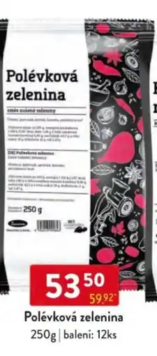 Qanto Polévková zelenina nabídka
