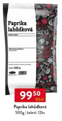 Qanto Paprika lahůdková nabídka