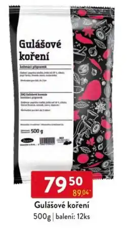 Qanto Gulášové koření nabídka