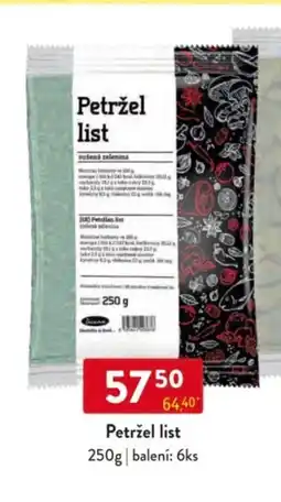Qanto Petržel list nabídka