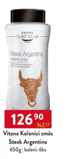 Qanto Vitana Kořenící směs Steak Argentina nabídka