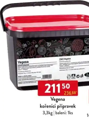 Qanto Vegena kořenící přípravek nabídka