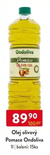 Qanto Olej olivový Pomace Ondoliva nabídka