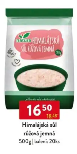 Qanto Natura Himalájská sůl růžová jemná nabídka