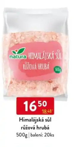 Qanto Natura Himalájská sůl růžová hrubá nabídka