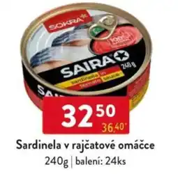 Qanto Sardinela v rajčatové omáčce nabídka