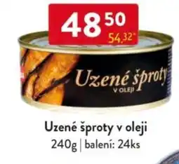 Qanto Uzené šproty v oleji nabídka