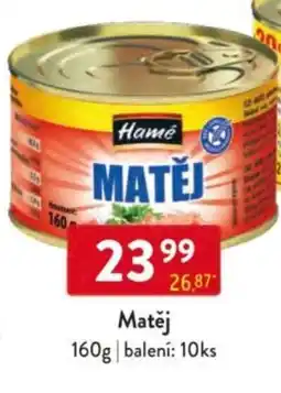 Qanto Hamé Matěj nabídka