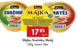 Qanto Hamé Májka, Svačinka, Matěj nabídka