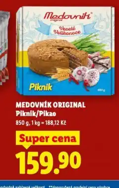 Lidl Medovník original piknik nabídka