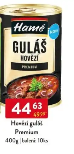 Qanto Hamé Hovězí guláš Premium nabídka