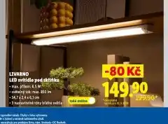 Lidl Led svítidlo pod skříňku nabídka