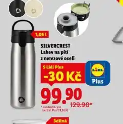 Lidl Lahev na pití z nerezové oceli nabídka