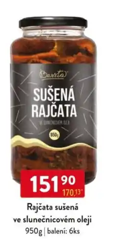 Qanto Rajčata sušená ve slunečnicovém oleji nabídka