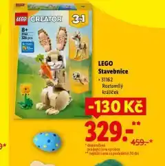 Lidl Stavebnice lego creator nabídka