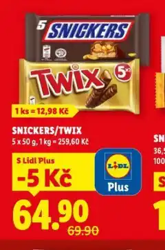 Lidl Twix nabídka